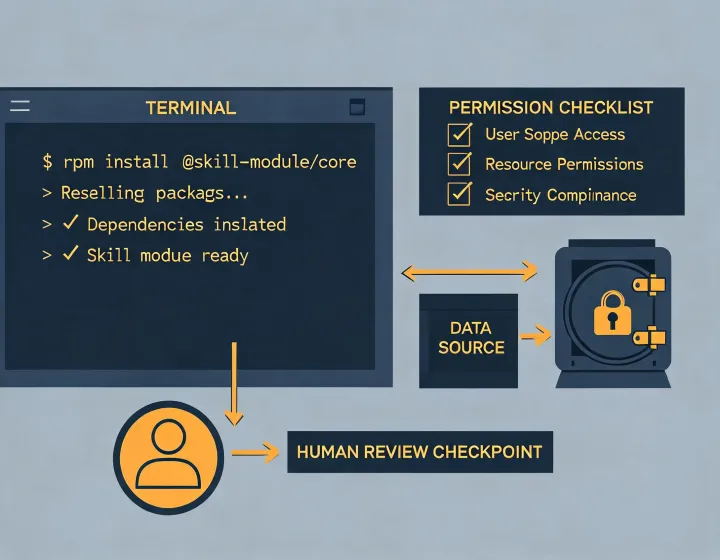 Terminal installation guide and permission checklist